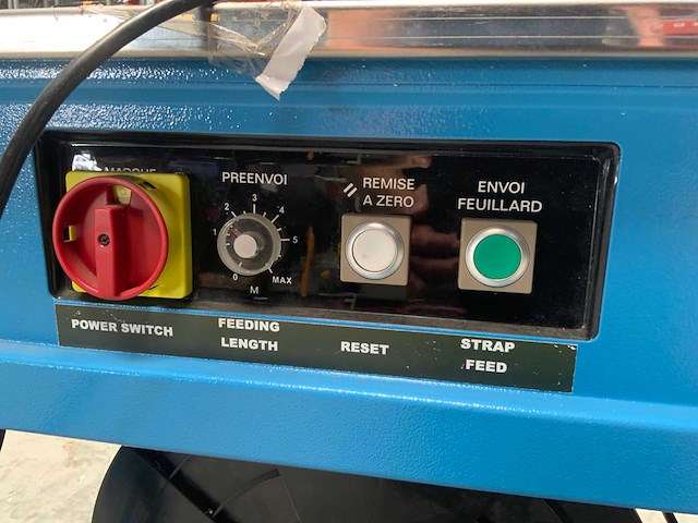2018 - transpak corp - tp-202ce - omsnoeringsmachine - afbeelding 7 van  10