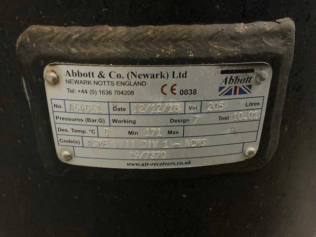 2018 abbott & co verticale druktank - afbeelding 8 van  8