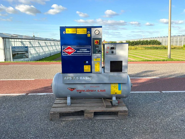 2018 airpress aps 7.5 schroefcompressor/luchtdroger - afbeelding 1 van  16