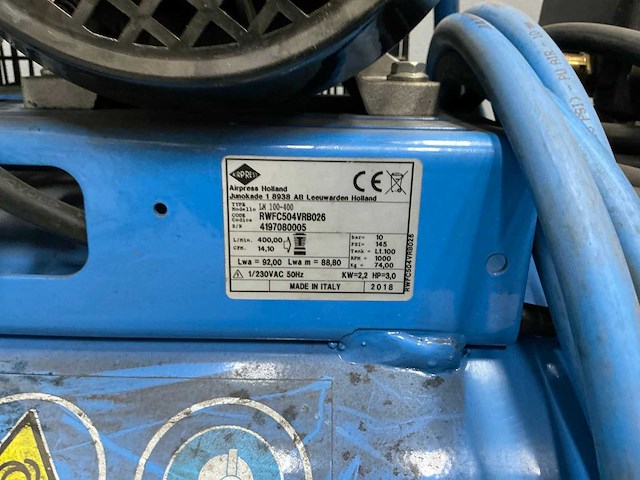 2018 airpress lm 100-400 luchtcompressor - afbeelding 9 van  19