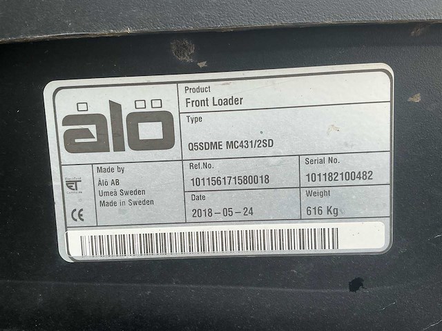 2018 alo q5sdme mc431/2sd voorlader - afbeelding 8 van  18