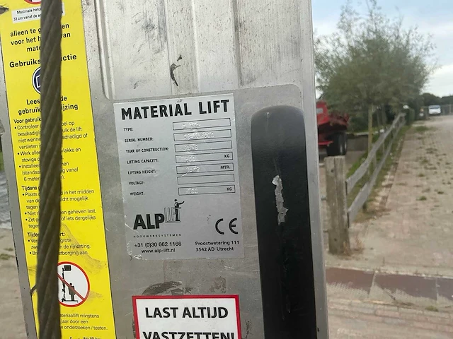 2018 alp l 752 kanaallift - afbeelding 6 van  12