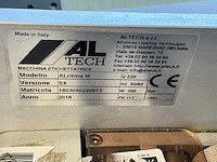 2018 altech alritma m sx etiketteermachine - afbeelding 8 van  8