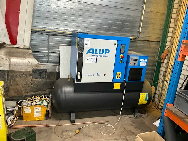 2018 alup sonetto 15+ schroefcompressor - afbeelding 4 van  10