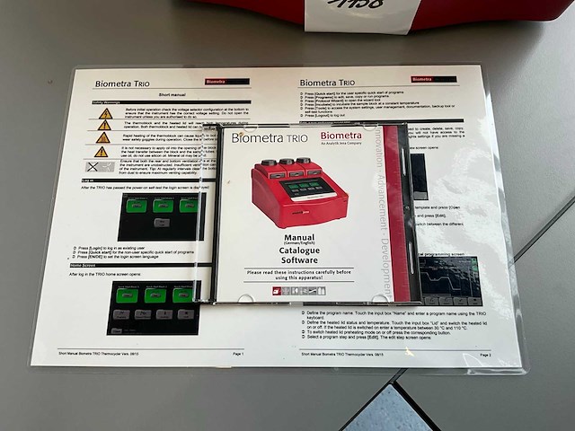 2018 analytik jena biometra trio 48 multiblok pcr thermische cycler - afbeelding 8 van  8