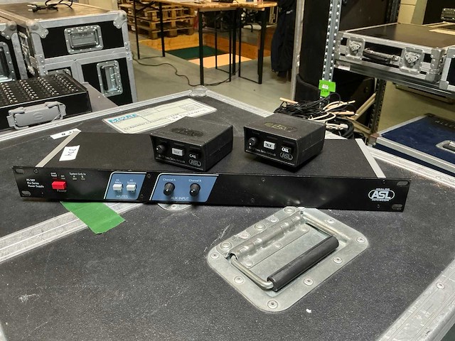 2018 asl bs289/bs217 intercom voeding met 2x bs17 belt - afbeelding 1 van  4