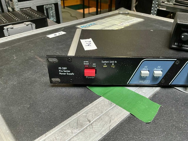 2018 asl bs289/bs217 intercom voeding met 2x bs17 belt - afbeelding 2 van  4