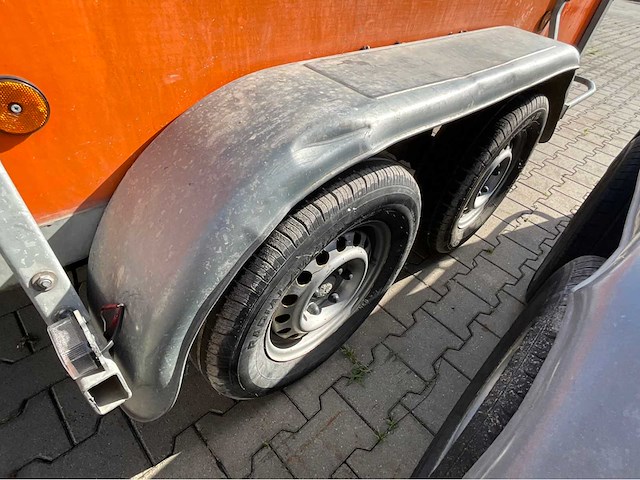 2018 atec eb2 2-1 dubbelas aanhangwagen - afbeelding 2 van  16