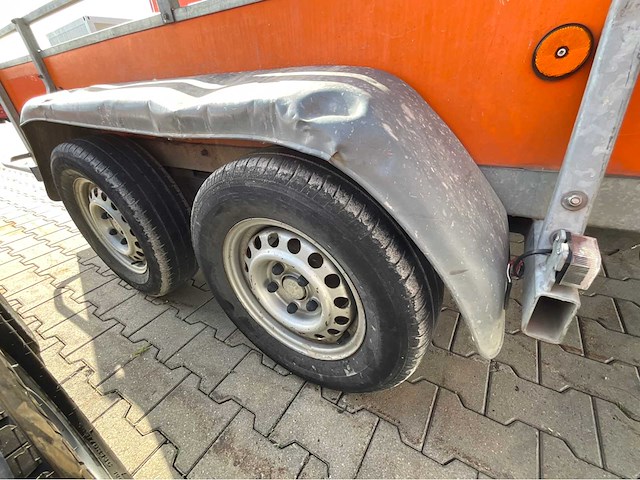 2018 atec eb2 2-1 dubbelas aanhangwagen - afbeelding 5 van  16