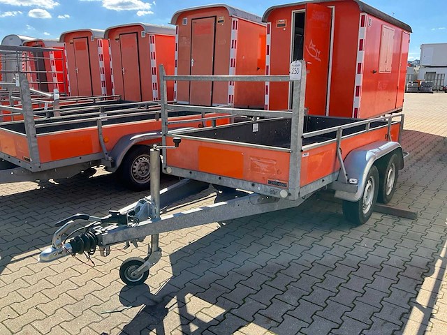 2018 atec eb2 2-1 dubbelas aanhangwagen - afbeelding 1 van  19