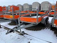 2018 atec eb2 2-1 dubbelas aanhangwagen - afbeelding 1 van  19