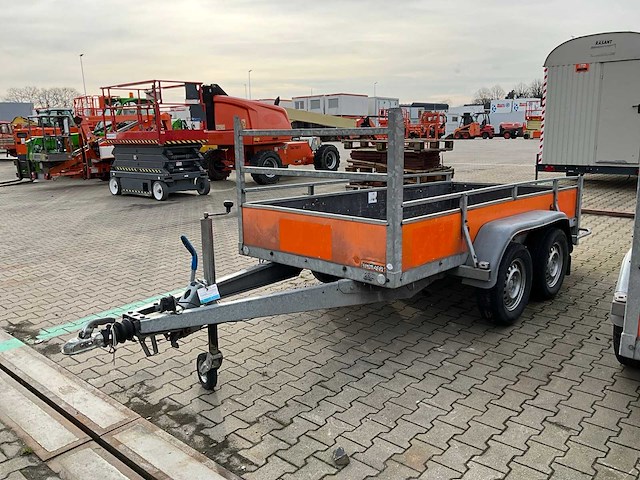 2018 atec eb2 2-1 dubbelas aanhangwagen - afbeelding 1 van  20