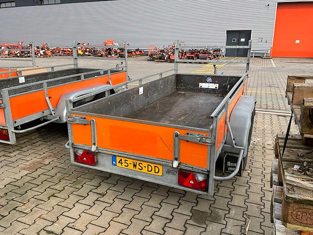 2018 atec eb2 2-1 dubbelas aanhangwagen - afbeelding 16 van  20