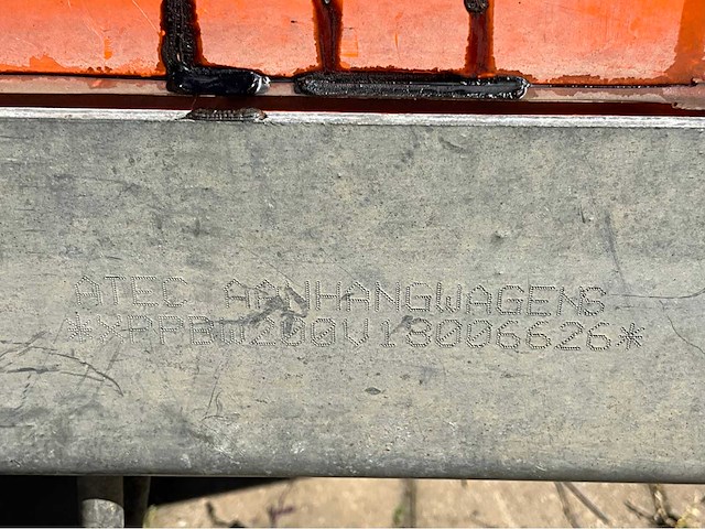 2018 atec eb2 2-1 dubbelas aanhangwagen - afbeelding 11 van  17