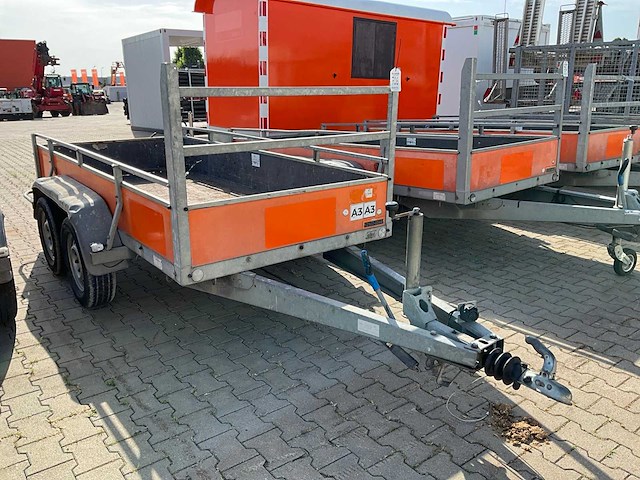 2018 atec eb2 2-1 dubbelas aanhangwagen - afbeelding 10 van  16