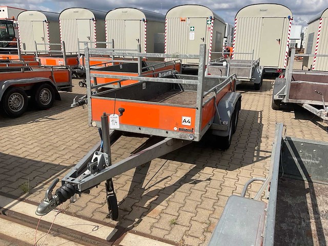 2018 atec eb2 2-1 dubbelas aanhangwagen - afbeelding 1 van  16