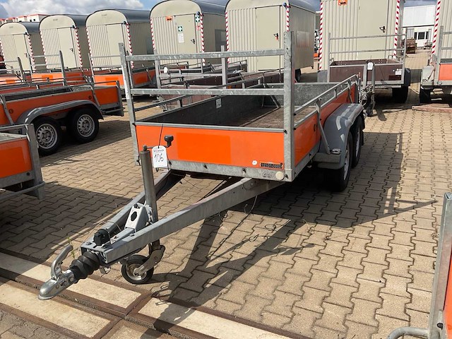 2018 atec eb2 2-1 dubbelas aanhangwagen - afbeelding 1 van  17