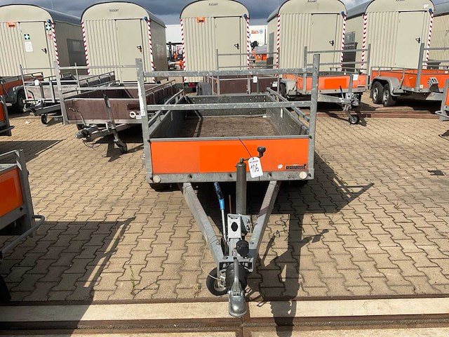 2018 atec eb2 2-1 dubbelas aanhangwagen - afbeelding 10 van  17