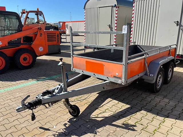 2018 atec eb2 2-1 dubbelas aanhangwagen - afbeelding 1 van  18