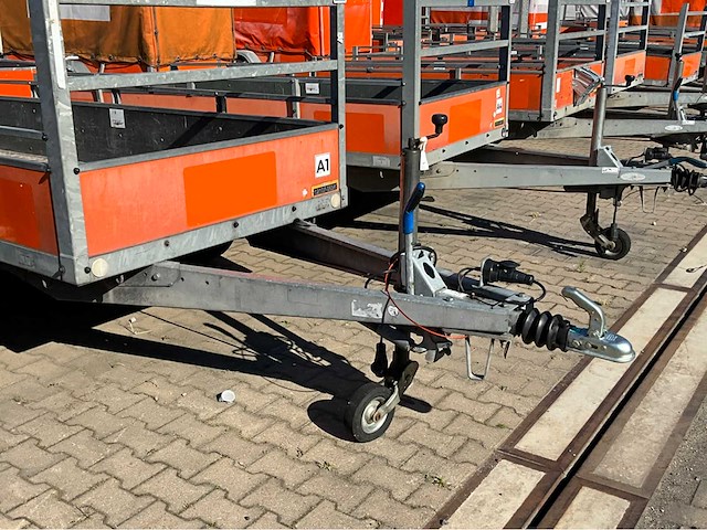 2018 atec eb2 2-2 dubbelas aanhangwagen - afbeelding 4 van  18