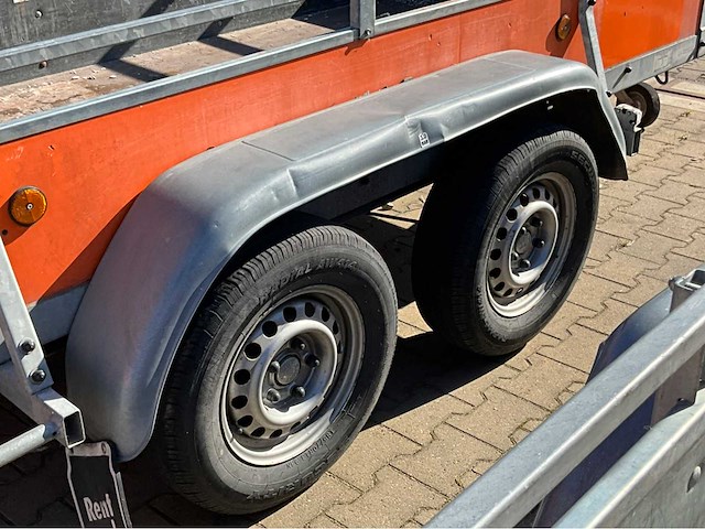 2018 atec eb2 2-2 dubbelas aanhangwagen - afbeelding 8 van  18
