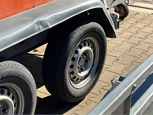 2018 atec eb2 2-2 dubbelas aanhangwagen - afbeelding 9 van  18