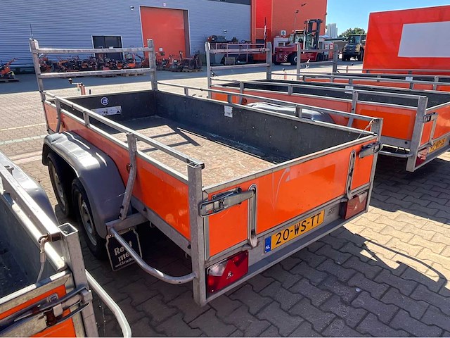 2018 atec eb2 2-2 dubbelas aanhangwagen - afbeelding 15 van  18