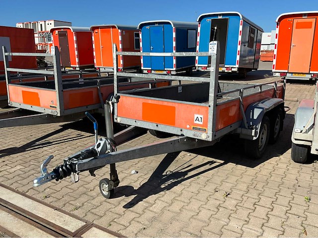 2018 atec eb2 2-2 dubbelas aanhangwagen - afbeelding 1 van  18