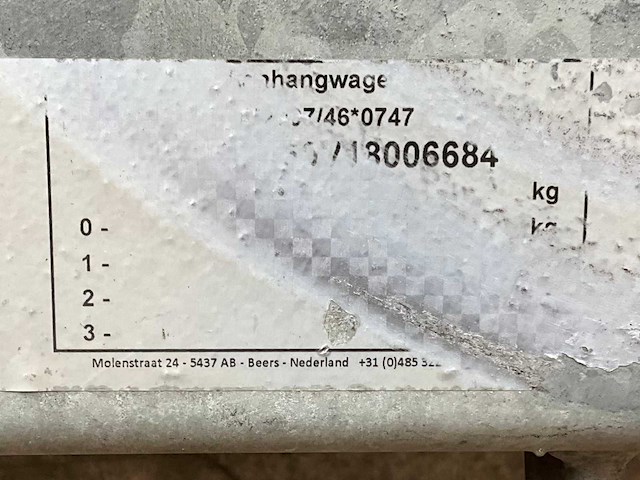 2018 atec eo1300 huif aanhangwagen - afbeelding 5 van  14