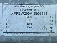 2018 atec n/a dubbelas aanhangwagen - afbeelding 11 van  19