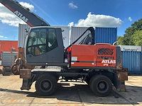 2018 atlas 250 mh banden graafmachine - afbeelding 9 van  16
