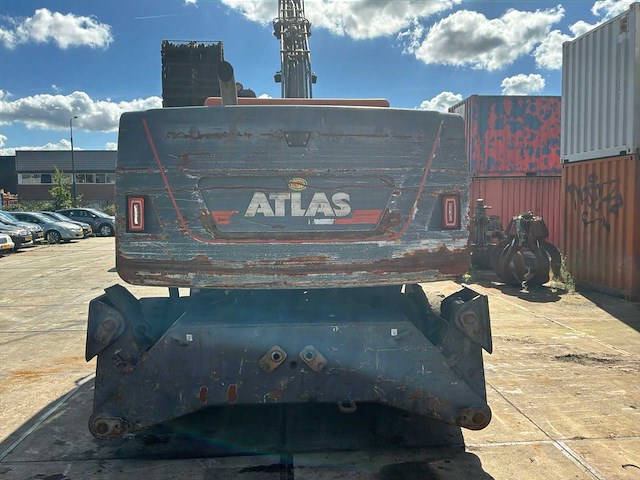 2018 atlas 250 mh banden graafmachine - afbeelding 11 van  16