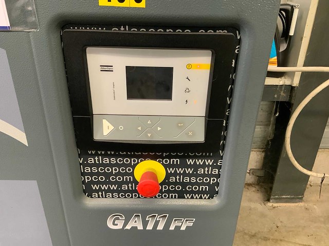 2018 atlas copco ga ii ff schroefcompressor - afbeelding 5 van  8