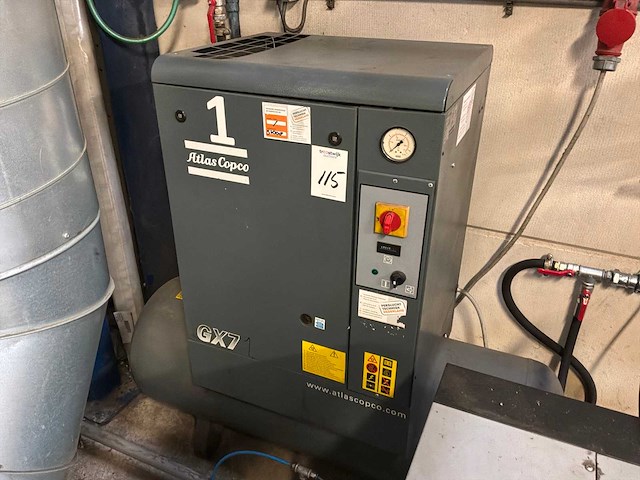 2018 atlas copco gx7 schroefcompressor - afbeelding 2 van  6