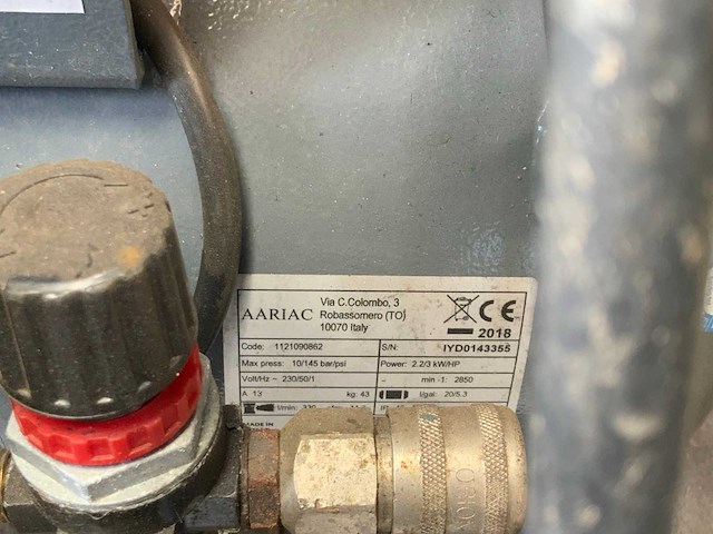 2018 atlas copco luchtcompressor - afbeelding 4 van  4