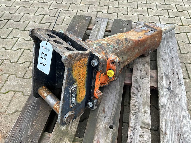 2018 atlas copco sb 152 hydraulische sloophamer - afbeelding 3 van  9
