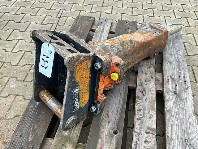 2018 atlas copco sb 152 hydraulische sloophamer - afbeelding 3 van  9