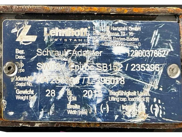 2018 atlas copco sb 152 hydraulische sloophamer - afbeelding 8 van  9