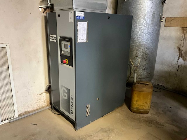 2018 atlas corpo ga11vsd+ oliegeinjecteerde schroefcompressor - afbeelding 1 van  7