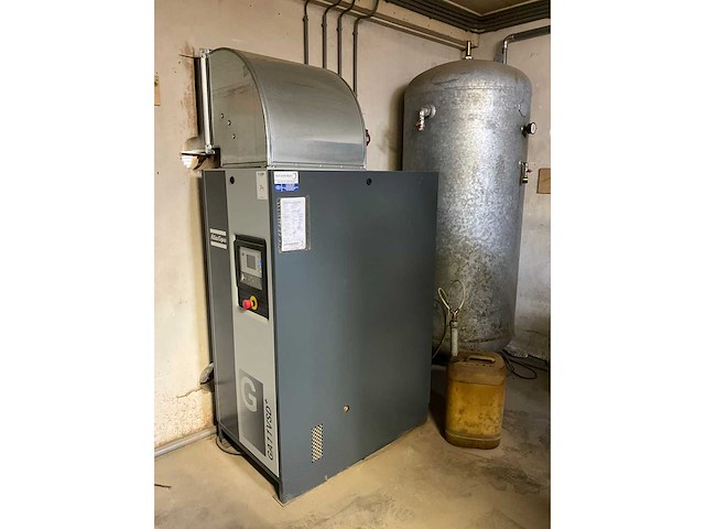 2018 atlas corpo ga11vsd+ oliegeinjecteerde schroefcompressor - afbeelding 1 van  4