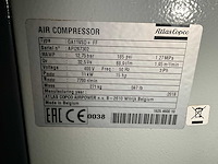 2018 atlas corpo ga11vsd+ oliegeinjecteerde schroefcompressor - afbeelding 4 van  4
