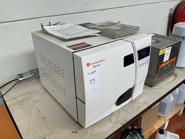 2018 b-autoclaaf sense lf18le instrumenten steriliseer appararaat - afbeelding 2 van  6