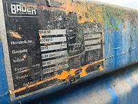 2018 bauer bss55 / bsk 55 kiepbare afvalcontainer (4x) - afbeelding 4 van  4