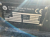 2018 beco ksw4h kanteljuk cw40 - afbeelding 8 van  8