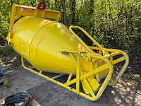 2018 beco kub3000lr betonkubel - afbeelding 1 van  6