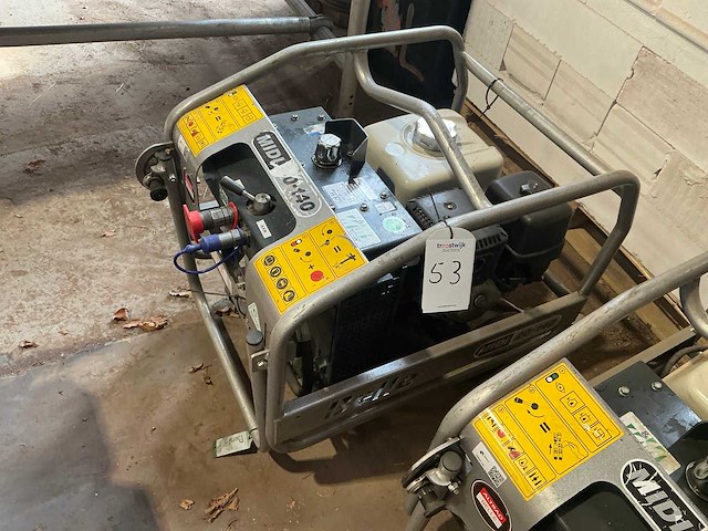 2018 belle hpp220 midi 20-140 hydraulisch pompaggregaat - afbeelding 3 van  8