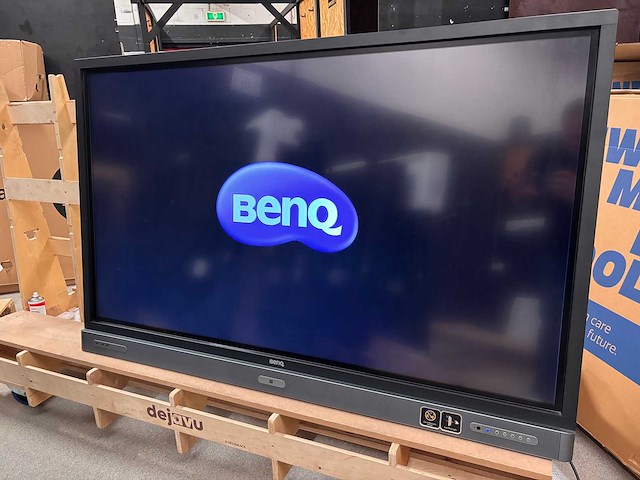 2018 benq rp704k interactive touchscreen 70" - afbeelding 3 van  5