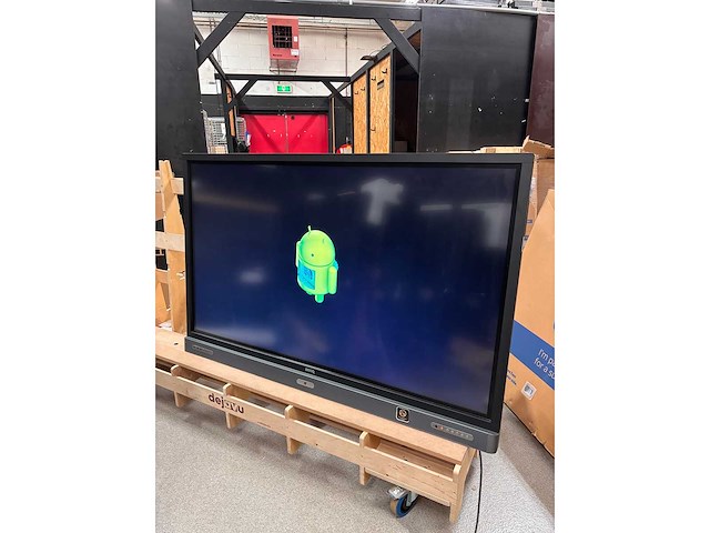2018 benq rp704k interactive touchscreen 70" - afbeelding 4 van  5