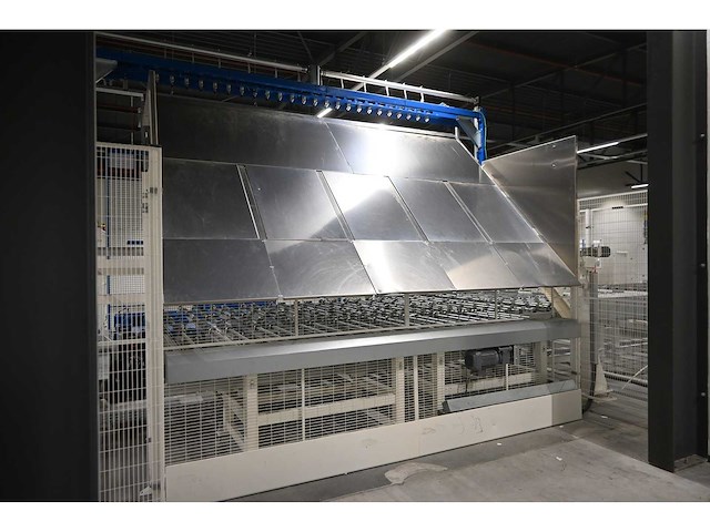 2018 benteler - glas laadstation en papierafvoer systeem met 6 hegla glaslaadbokken (c) - afbeelding 2 van  29