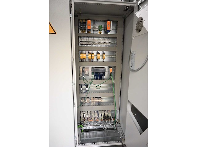 2018 benteler - glas laadstation en papierafvoer systeem met 6 hegla glaslaadbokken (c) - afbeelding 10 van  29